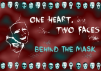 Invitation card of ‘One Heart Two Faces’ 